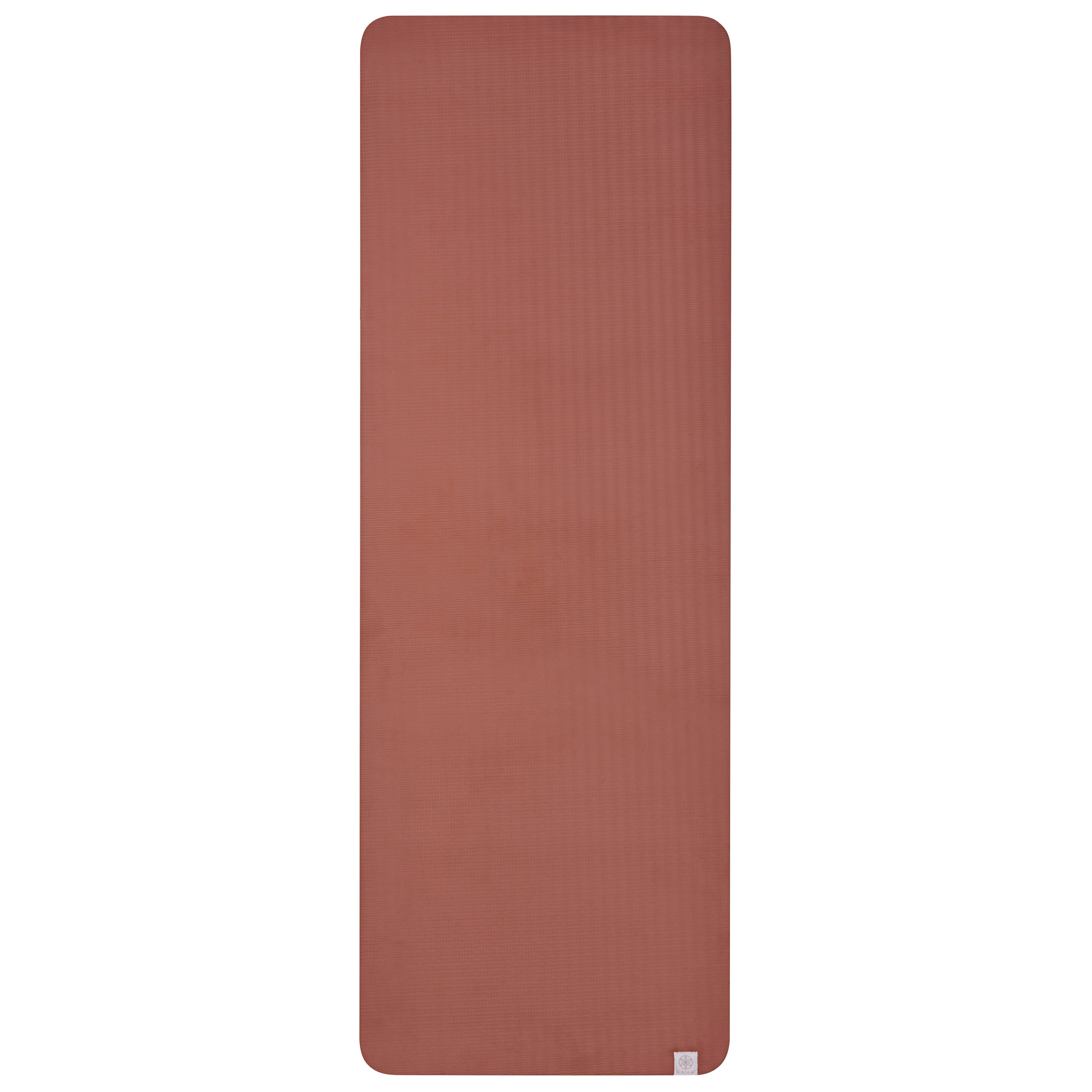 Gaiam English Rose TPE Yoga Mat bottom